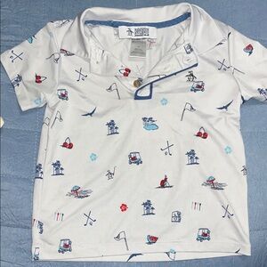 Original Penguin Kids Polo with Fun Print